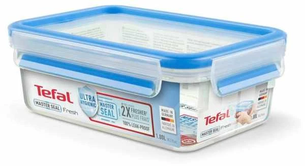 TEFAL Stačiakampė talpa MASTERSEAL 1,00l K3021212