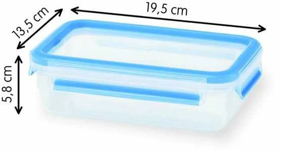 TEFAL MASTERSEAL stačiakampė talpa 0,80l K3021812