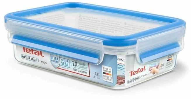 TEFAL MASTERSEAL stačiakampė talpa 0,80l K3021812
