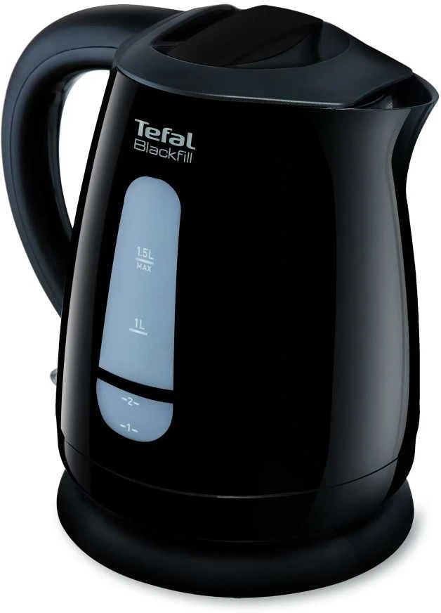 TEFAL | Virdulys | KO2998 | Standard | 3000 W | 1.5 L | Plastic | 360° rotational base | Juodas