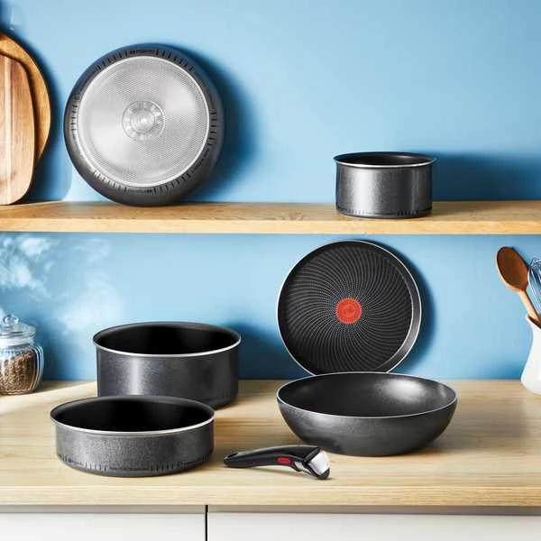 Puodų ir keptuvių rinkinys Tefal Ingenio So'Light L7239103, 3 dalių