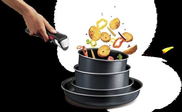 Puodų ir keptuvių rinkinys Tefal Ingenio So'Light L7239523, 5 dalių