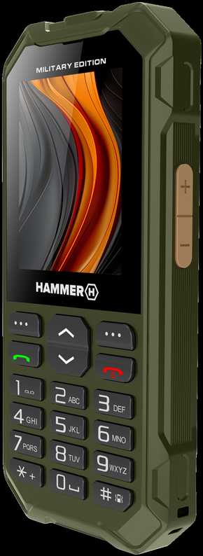 myPhone Hammer 6 LTE Military Edition“., modelis - TEL001042, žema