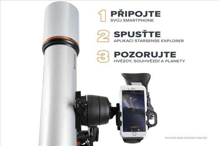 Celestron StarSense Explorer DX102 teleskopas
