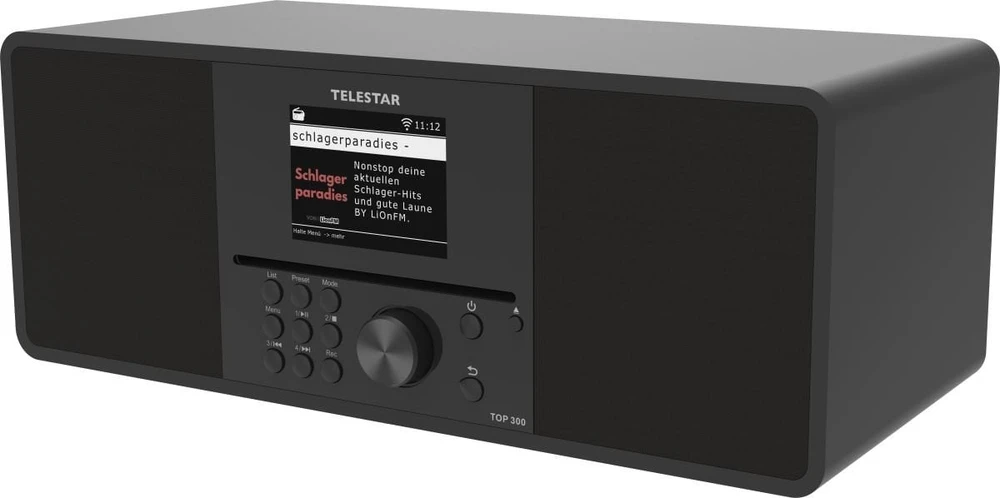 Telestar TELESTAR TOP 300 Juodas Multifunktionsradios Stationär