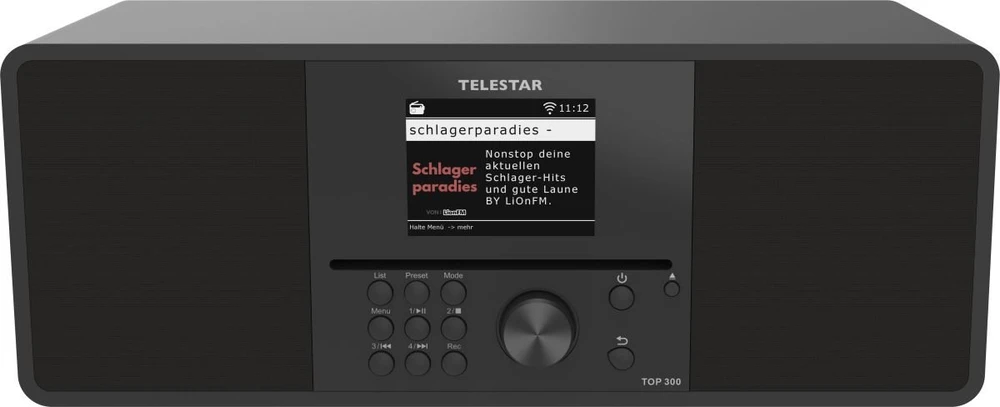 Telestar TELESTAR TOP 300 Juodas Multifunktionsradios Stationär