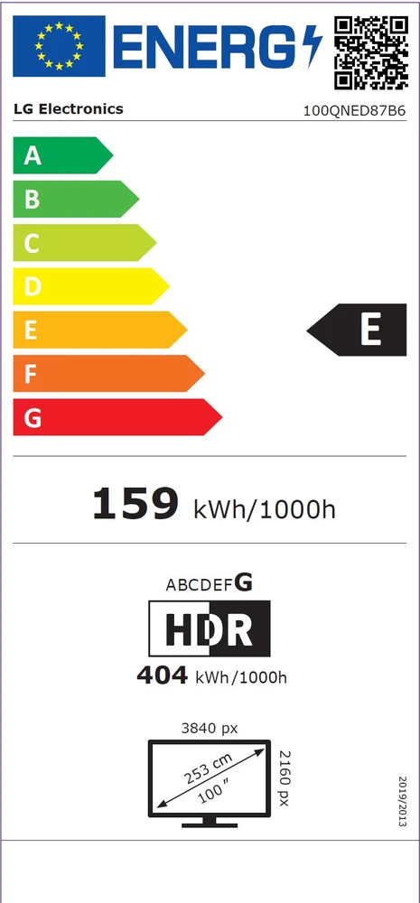 Televizorius 100" LG 100QNED87B6 (2026)