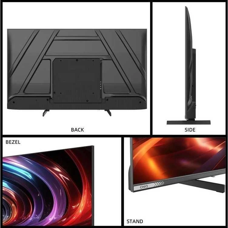 CHiQ L32QST televizorius, 32 colių, QLED, „Full HD“, „Google TV“, berėmis, „Dolby Audio“, „dbx-tv“, HDR 10