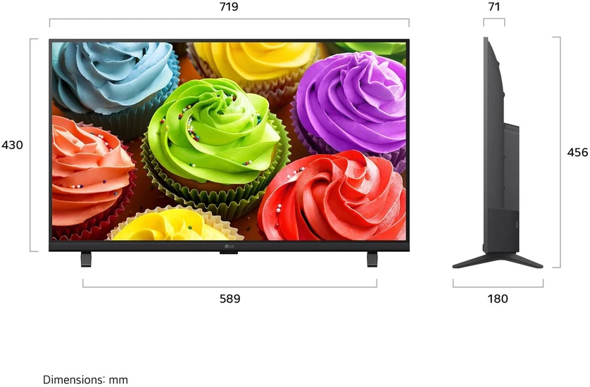 Televizorius 32" LG 32LB650B6LA (2026)