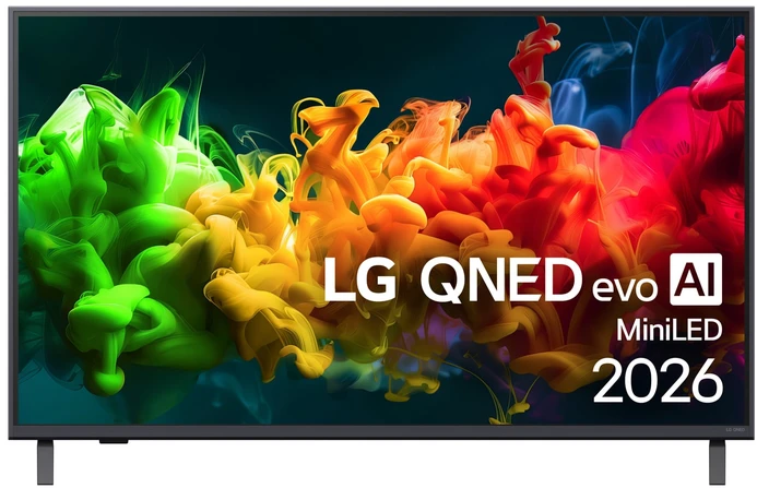 Televizorius 43" LG 43QNED80B6B (2026)