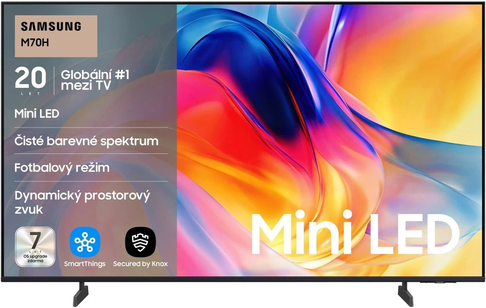 Televizorius Samsung UE43M70HAUXXH 2026m. modelis (20 EUR nuolaidos kodas)