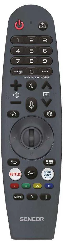 Televizorius SLE 43US803B WEBOS SMART TV SENCOR