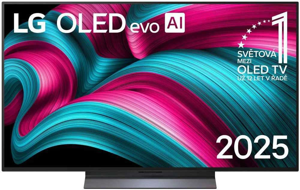 LG OLED evo AI OLED48C54LA.AEU Televizorius 121,9 cm (48") 4K Ultra HD Smart TV Wi-Fi Juodas