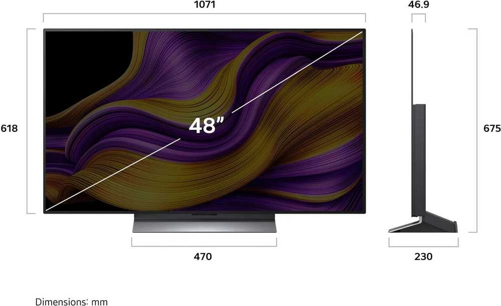 Televizorius 48" LG OLED48G56LS (2025)