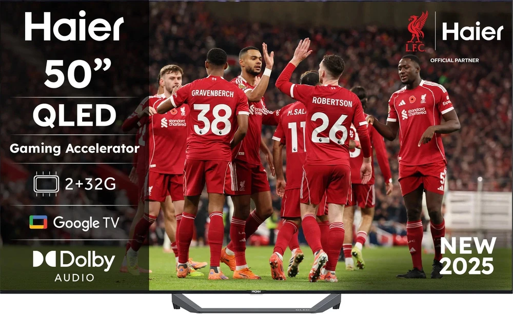 Televizorius 50" Haier H50S80FUX (2025)