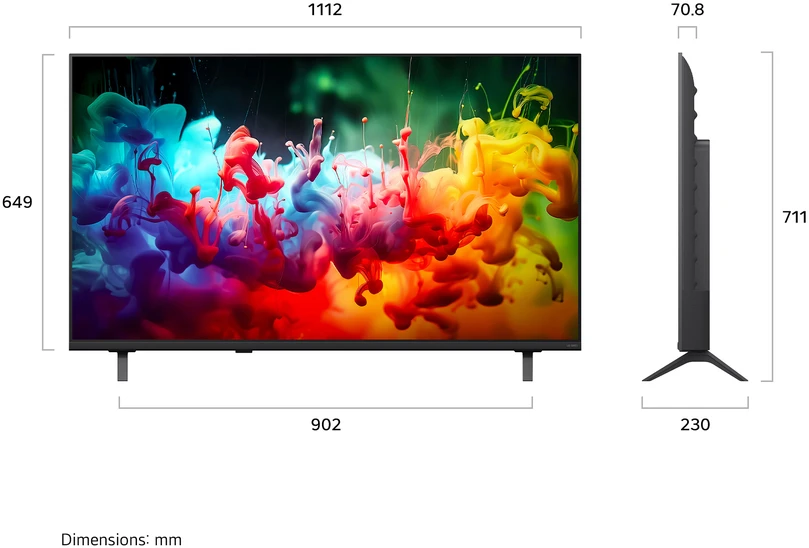 Televizorius 50" LG 50QNED70B6C (2026)