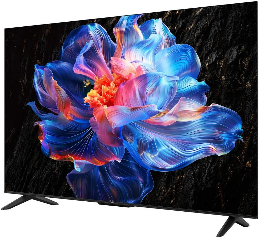 Televizorius TCL LED 4K TV | 50V6C | 50 | Smart TV | Google TV | UHD | Juodas
