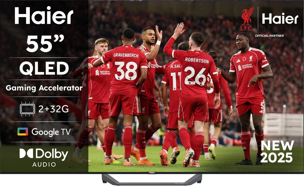 Televizorius 55" Haier H55S80FUX (2025)