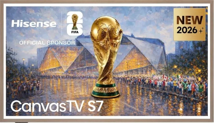 Televizorius 55" HISENSE 55S7S (2026)