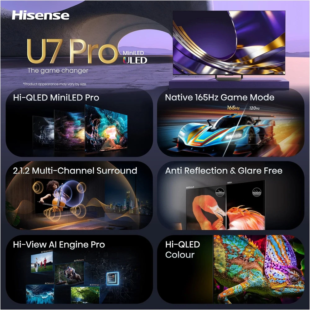 Televizorius TV Hisense 55"