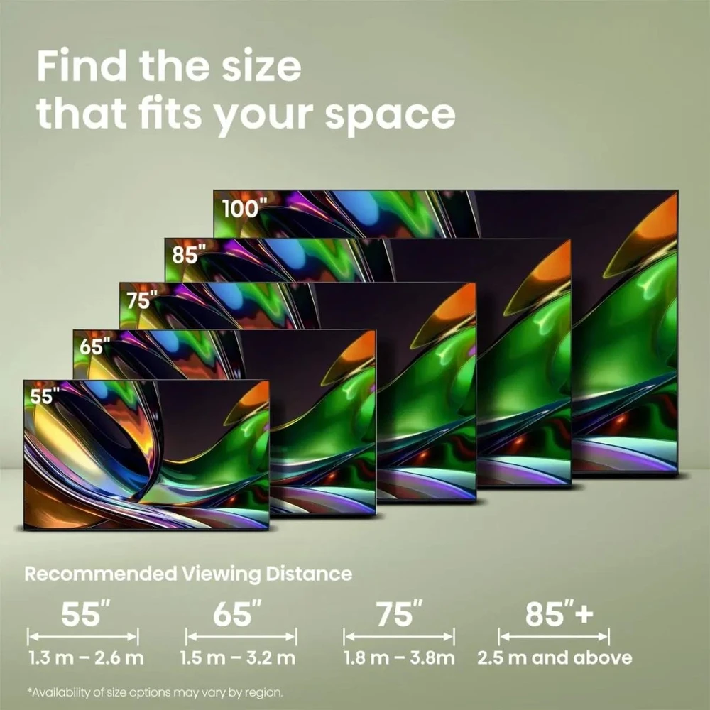 Televizorius 55" HISENSE 55UR8S (2026)
