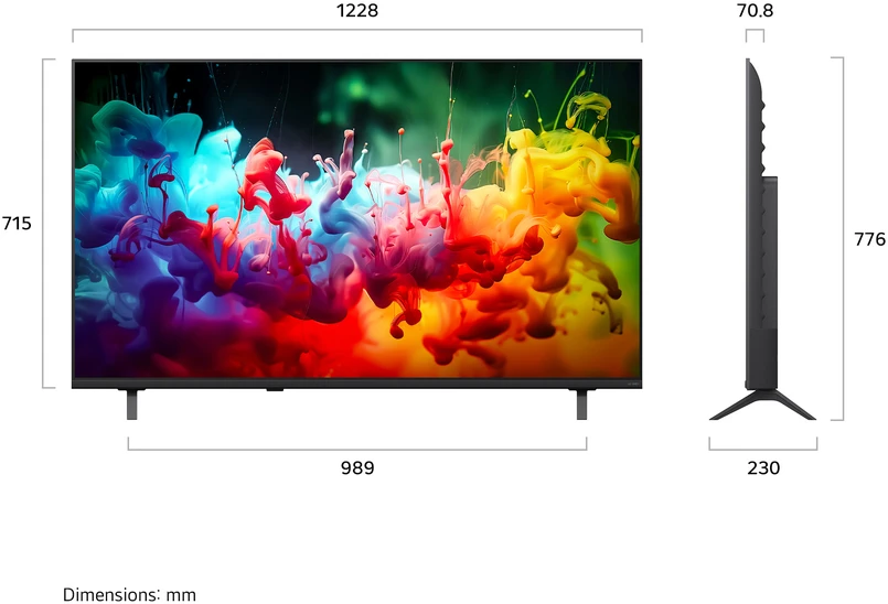Televizorius 55" LG 55QNED70B6C (2026)