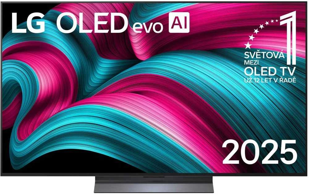 Televizorius LG OLED evo AI OLED55C54LA 139,7 cm (55") 4K Ultra HD Smart TV Wi-Fi Juodas