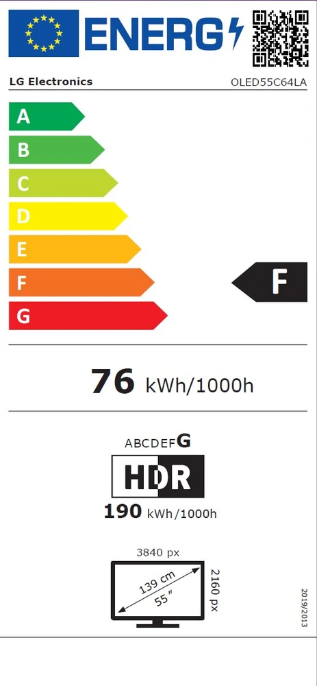 Televizorius 55" LG OLED55C64LA (2026)