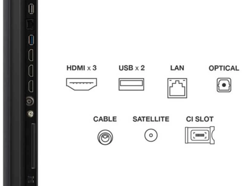 Televizorius 55C6KS TCL