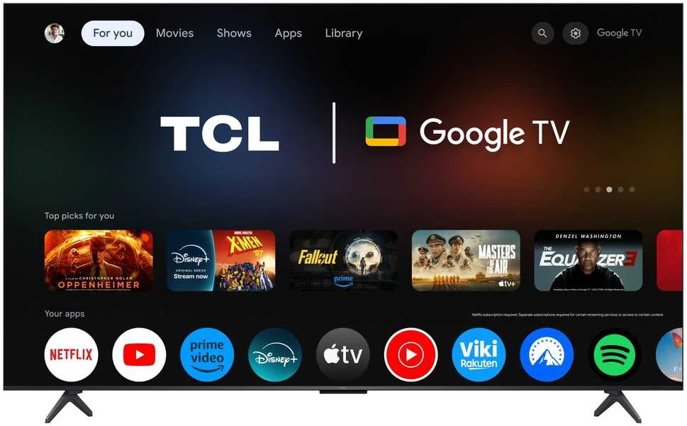 TCL Q6C 55Q6C televizorius 139,7 cm (55") 4K „Ultra HD“ išmanusis televizorius „Wi-Fi“ metalinis