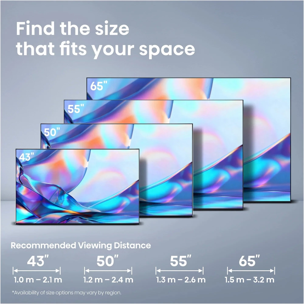 Televizorius 65" Hisense 65A7S (2026)