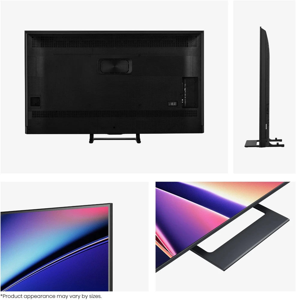 Televizorius Hisense 65E8Q 165.1 cm (65") 4K Ultra HD Smart TV Wi-Fi Juodas, Pilkas 600 cd/m²