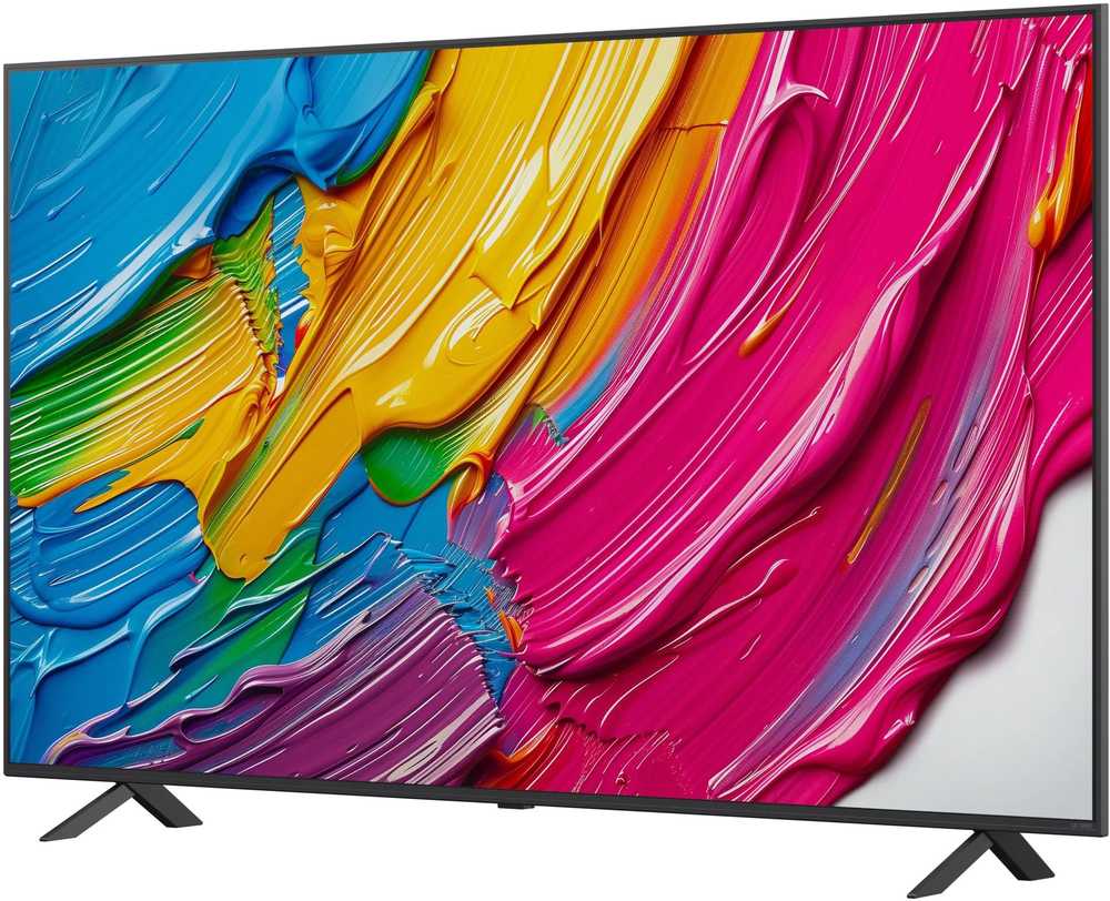 Televizorius TV LG QNED AI 65QNED80A6A 165,1 cm (65 colių) 4K Ultra HD Smart TV Wi-Fi juoda