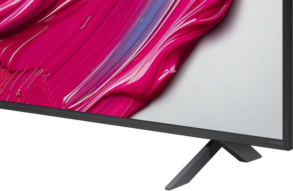 Televizorius TV LG QNED AI 65QNED80A6A 165,1 cm (65 colių) 4K Ultra HD Smart TV Wi-Fi juoda