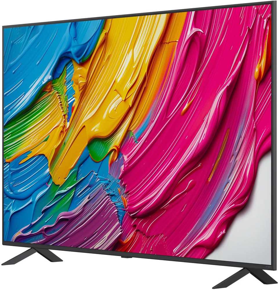 Televizorius TV LG QNED AI 65QNED80A6A 165,1 cm (65 colių) 4K Ultra HD Smart TV Wi-Fi juoda