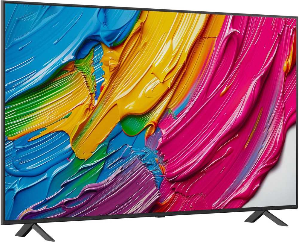Televizorius TV LG QNED AI 65QNED80A6A 165,1 cm (65 colių) 4K Ultra HD Smart TV Wi-Fi juoda