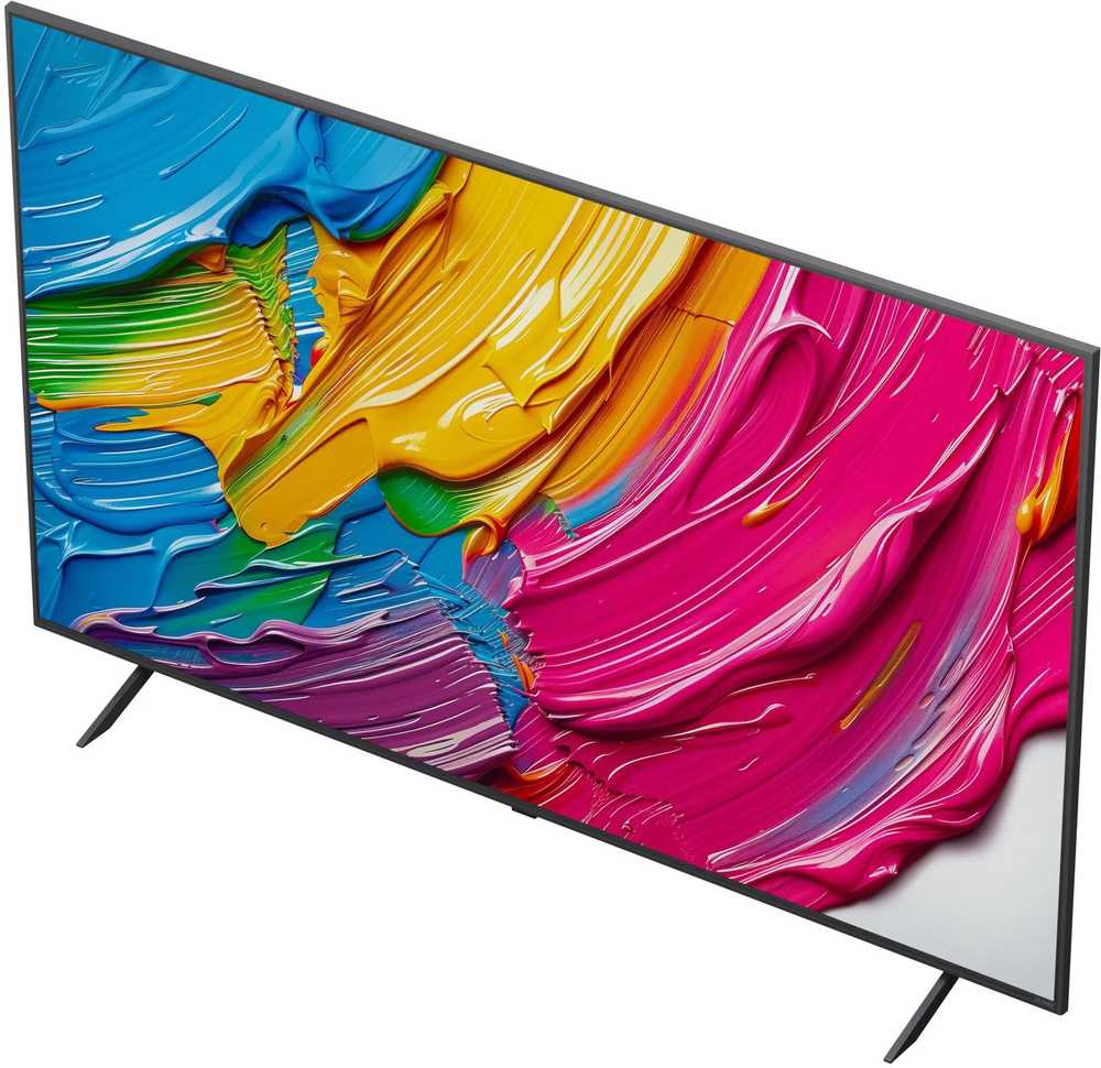 Televizorius TV LG QNED AI 65QNED80A6A 165,1 cm (65 colių) 4K Ultra HD Smart TV Wi-Fi juoda