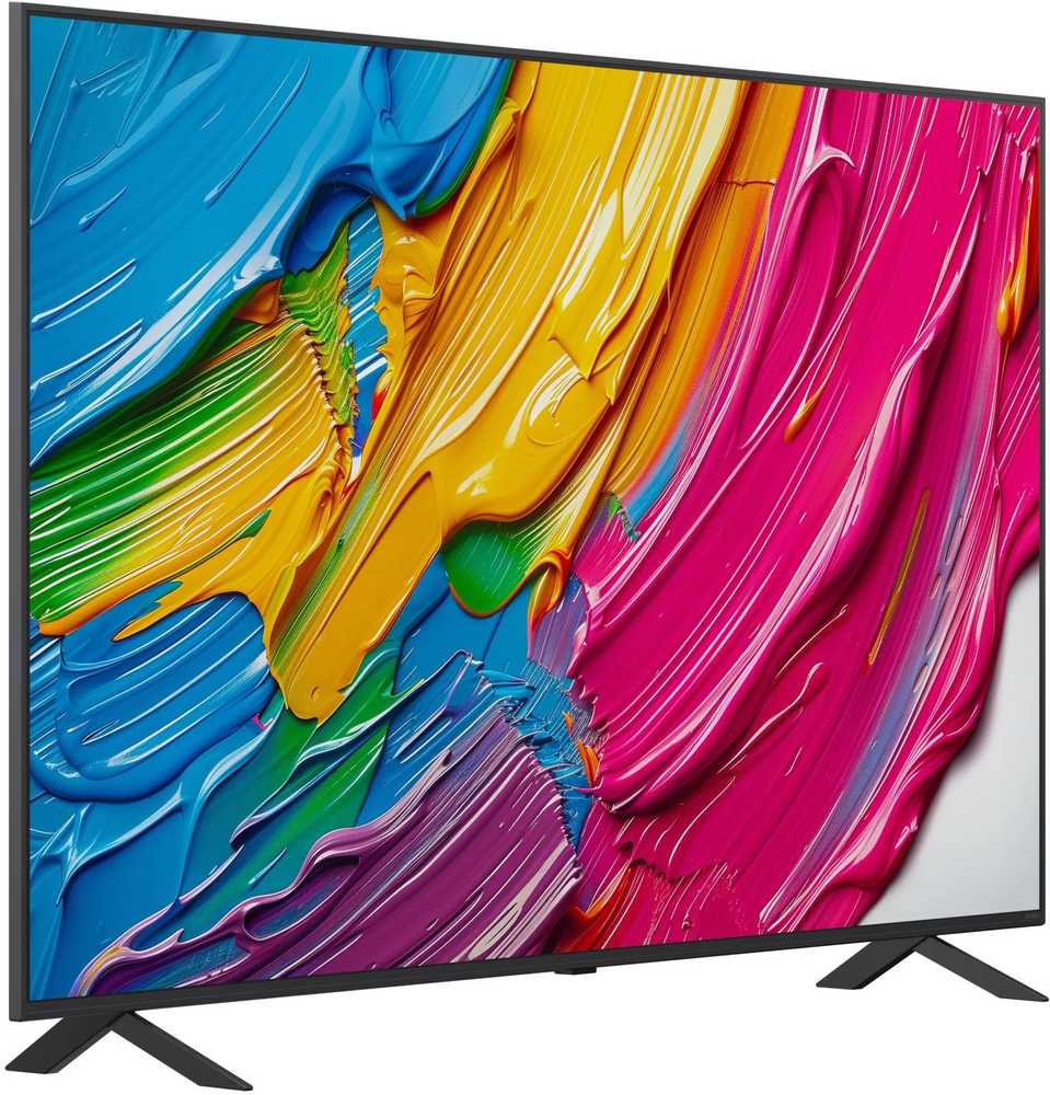 Televizorius TV LG QNED AI 65QNED80A6A 165,1 cm (65 colių) 4K Ultra HD Smart TV Wi-Fi juoda