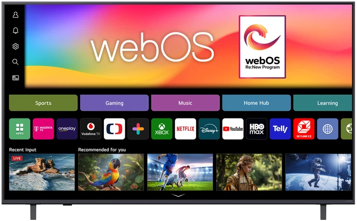 Televizorius 65" LG 65QNED80B6B (2026)