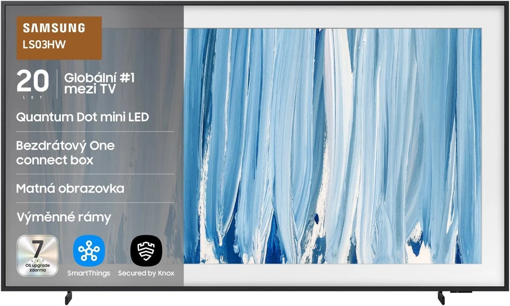 Televizorius Samsung QE65LS03HWUXXH 2026m. modelis