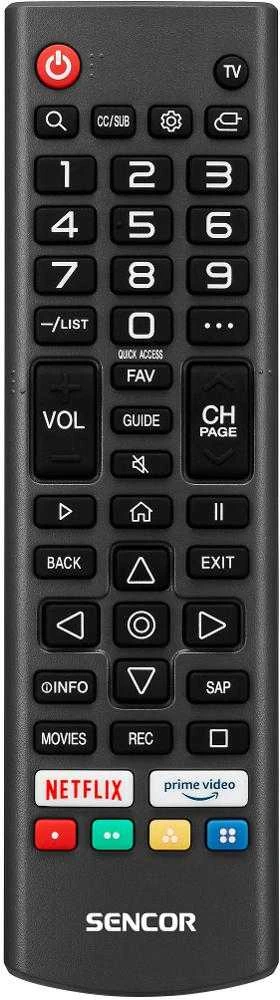 Televizorius SLE 65Q871B Q-SERIES WEBOS TV SENCOR