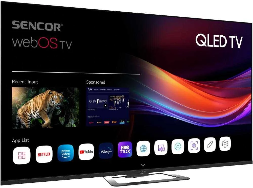 Televizorius SLE 65Q871B Q-SERIES WEBOS TV SENCOR