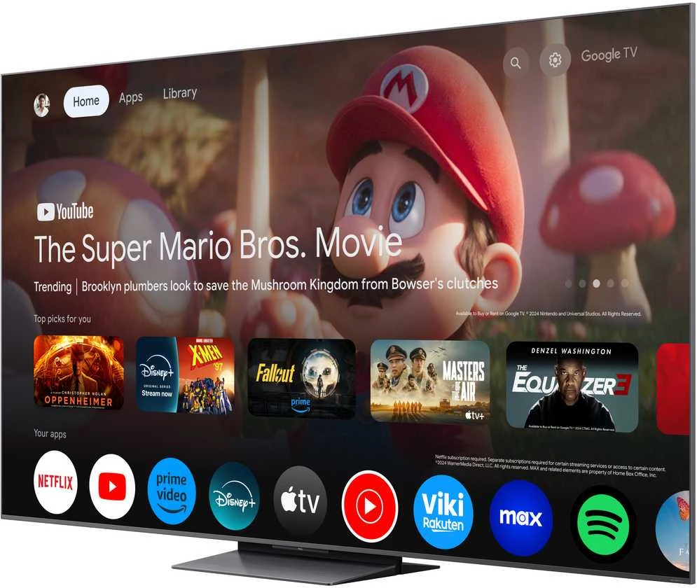 Televizorius TCL 65C8K QD-MiniLED