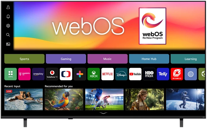 Televizorius 75" LG 75NU8E0B3LA (2026)