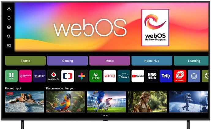 Televizorius 75" LG 75QNED85B6B (2026)