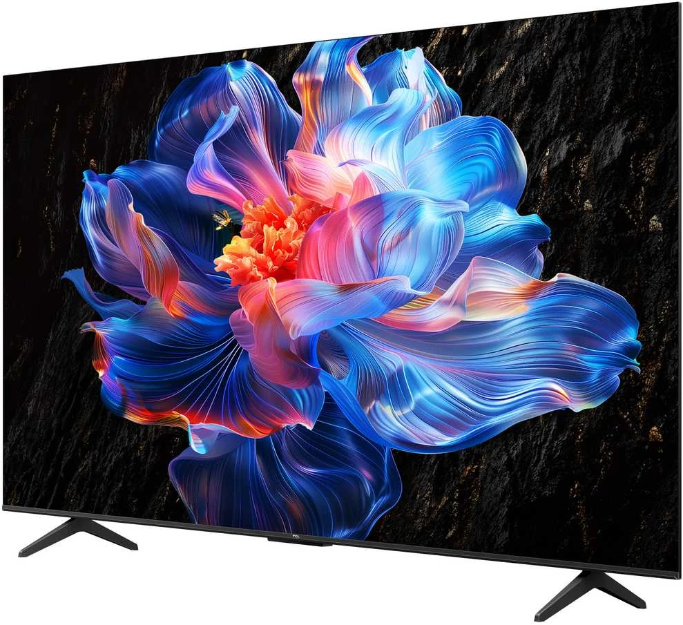 Televizorius TCL LED 4K TV | 75V6C | 75 | Smart TV | Google TV | UHD | Juodas