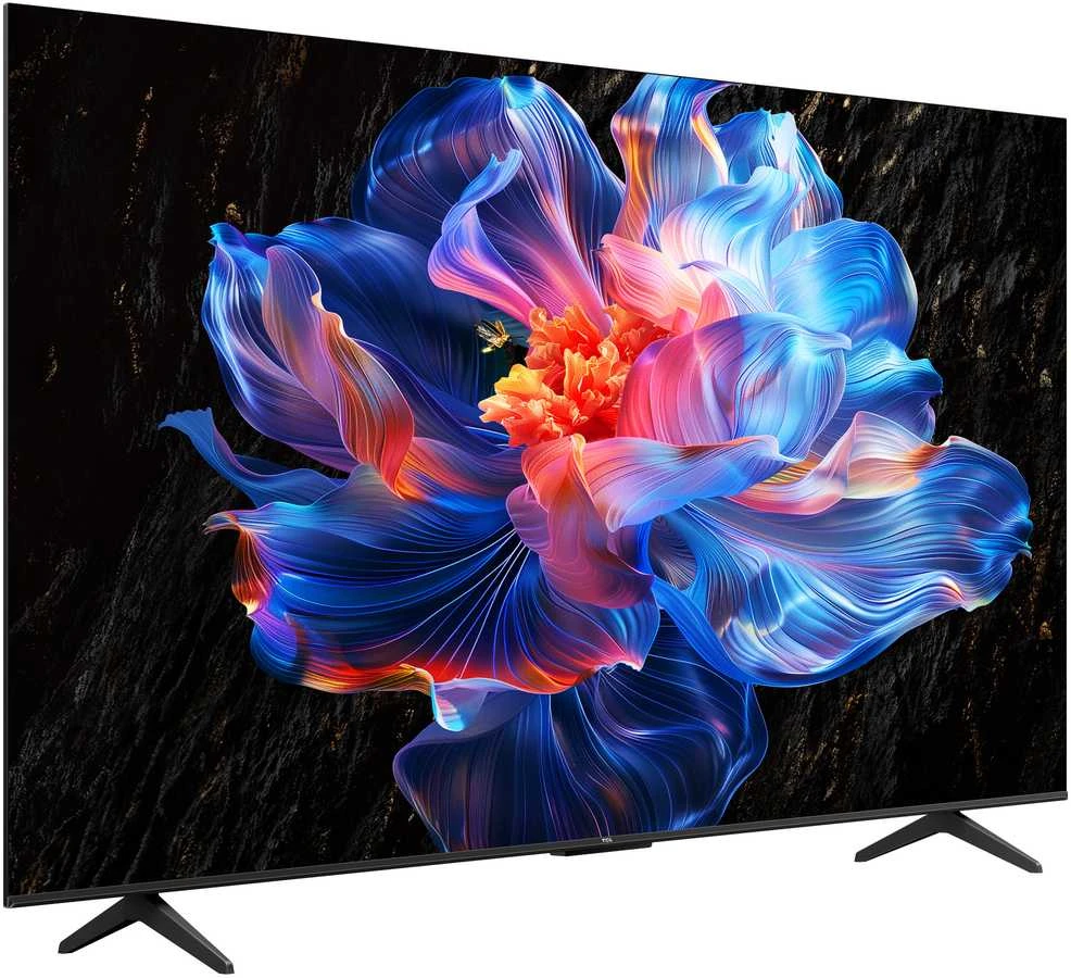 Televizorius TCL LED 4K TV | 75V6C | 75 | Smart TV | Google TV | UHD | Juodas