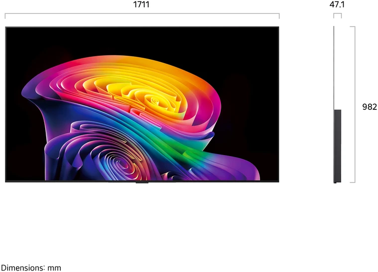 Televizorius 77" LG OLED77C64LA (2026)