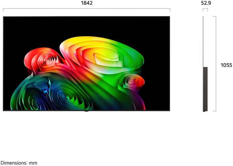 Televizorius 83" LG OLED83B65LA (2026)