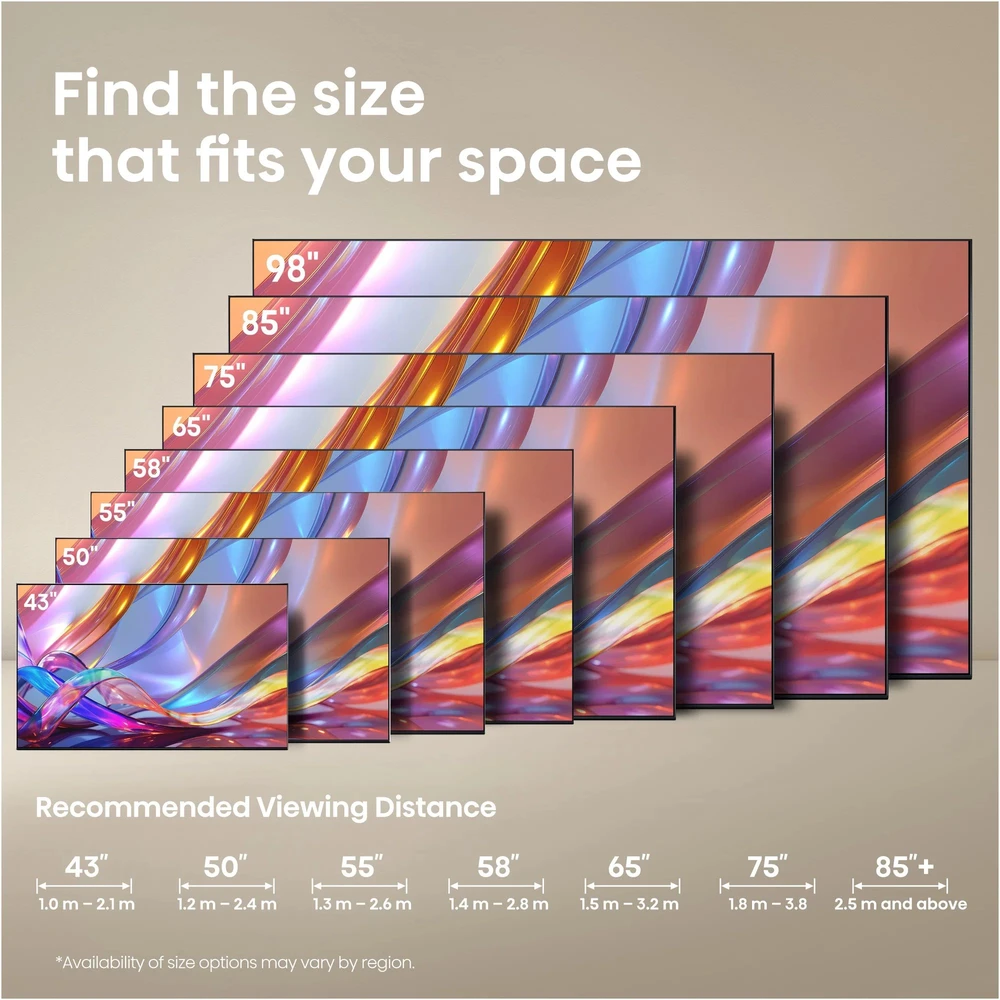 „Hisense 85E7S Hi-QLED“ televizorius – 85 colių 4K „Ultra HD“ išmanusis televizorius